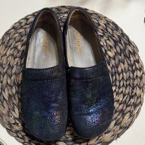 Alegria Black Multicolor Women's Shoes